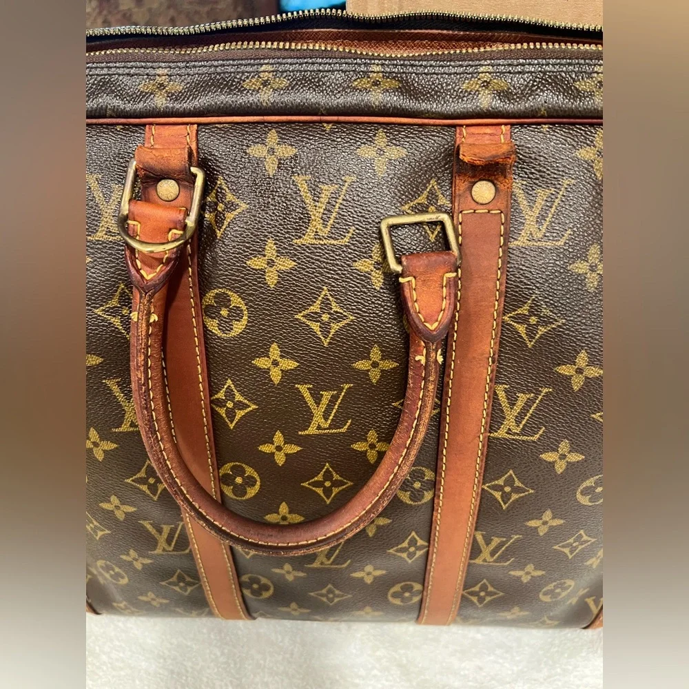 Louis Vuitton Vintage Porte’- Documents Voyage Monogram Needs Repairs